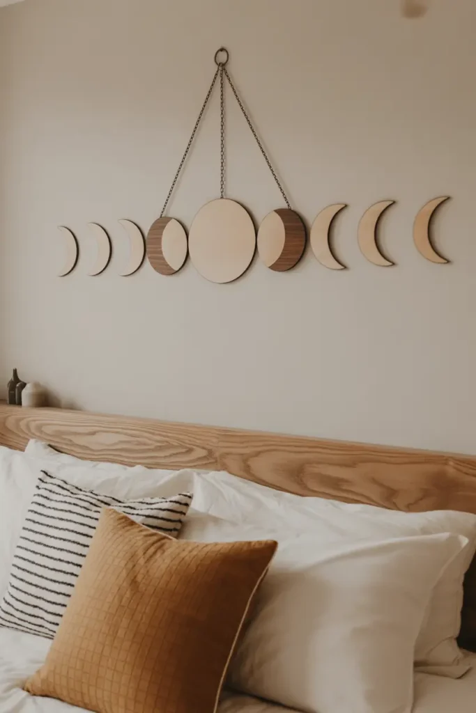 3D Moon Phase Wall Hangings