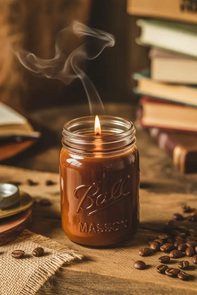Coffee-Scented Candle