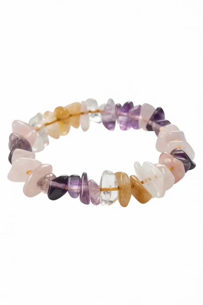 Crystal Chip Healing Bracelet