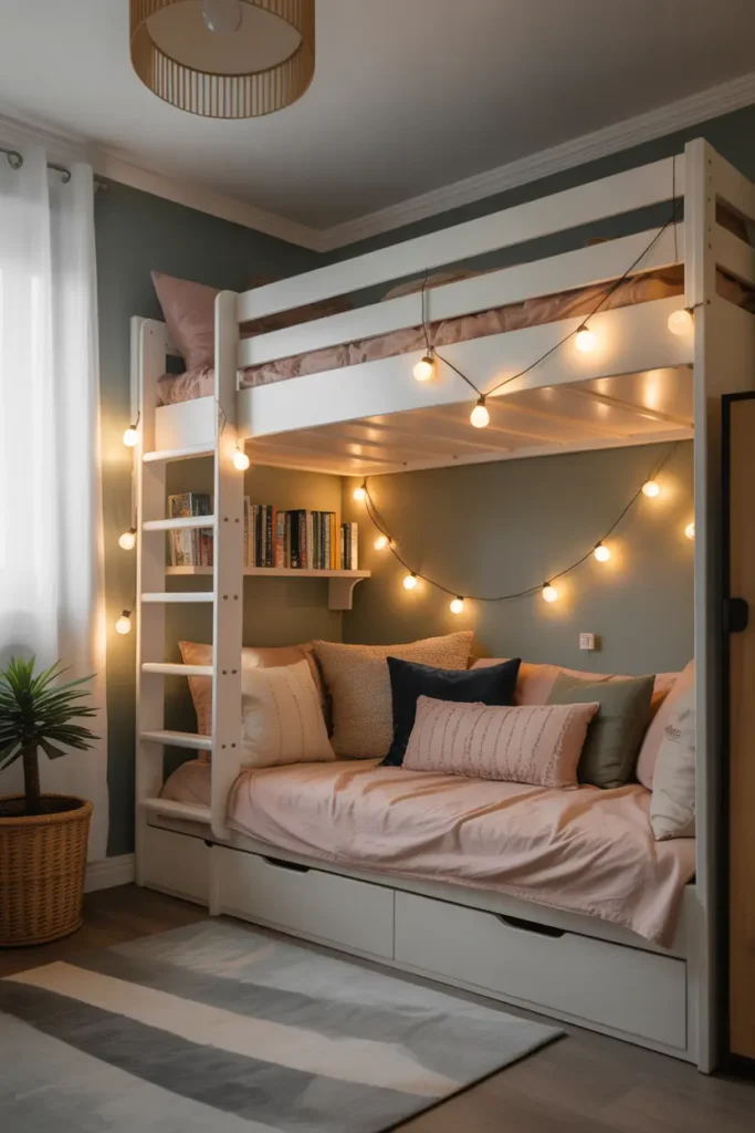 DIY Cozy Under-Bed Reading Fort