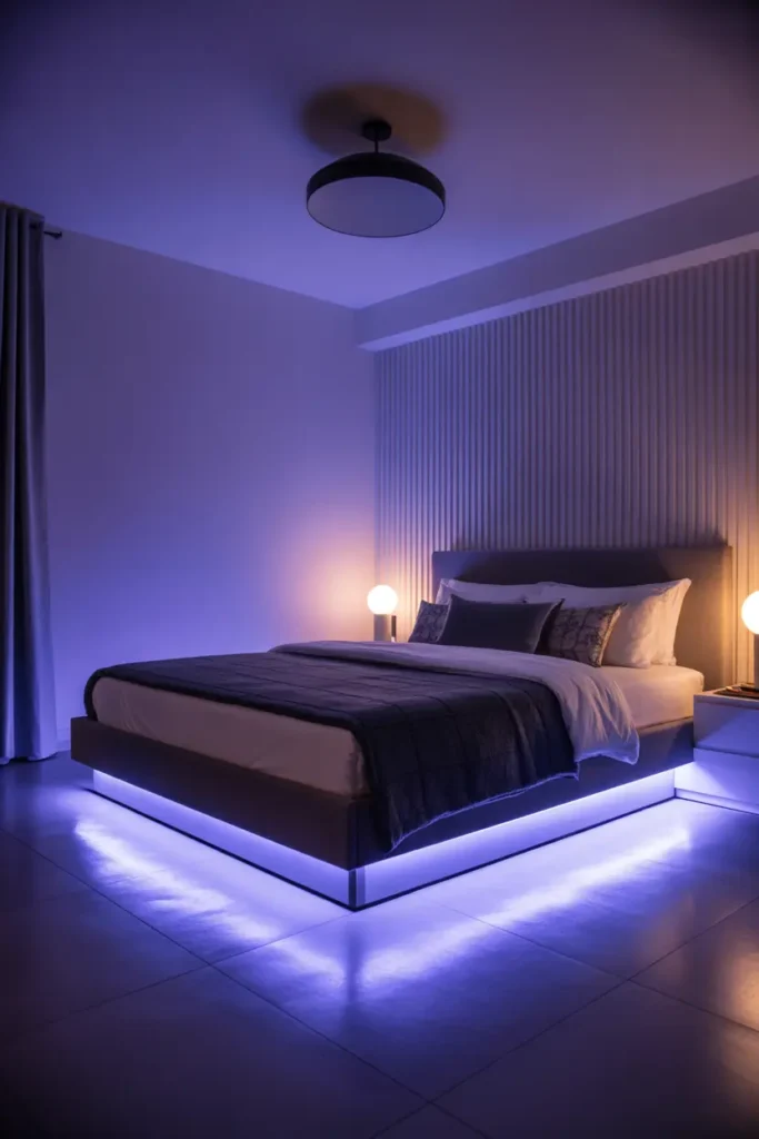 DIY Under-Bed Mood Lighting