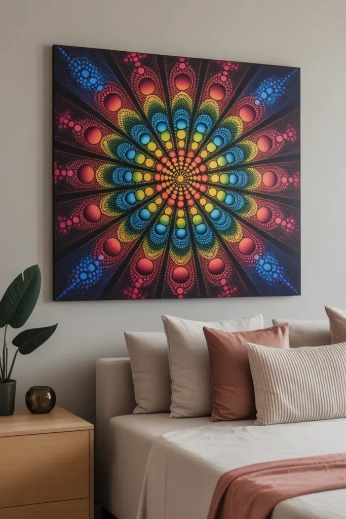 Dot Mandala Canvas