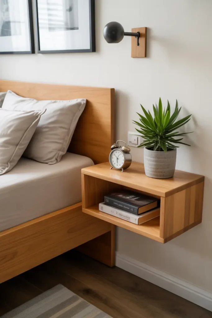 Floating Shelf Nightstand