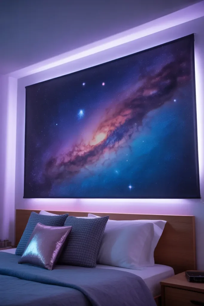 Galaxy Glow Canvas