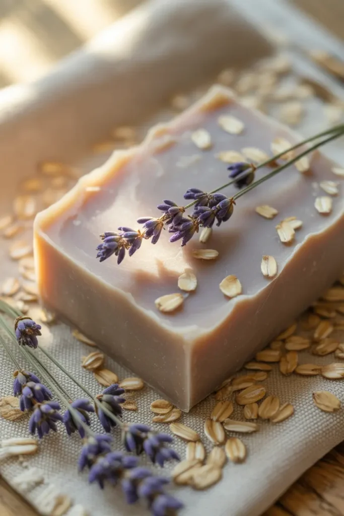 Lavender Oatmeal Relaxing Soap