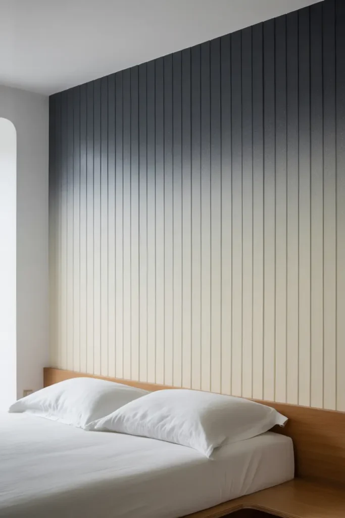 Ombre Vertical Stripes