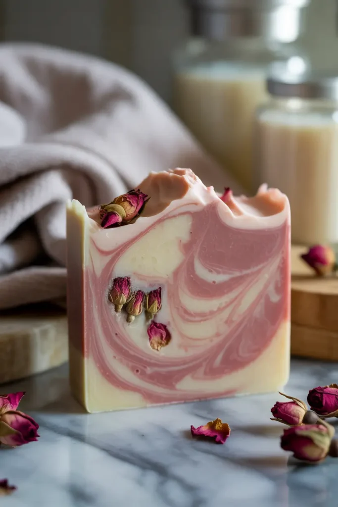 Rose Petal Milk Soap