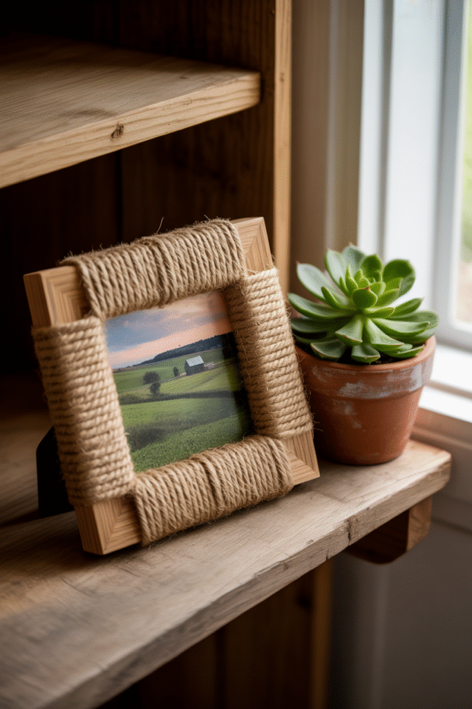 Twine Wrapped Frame