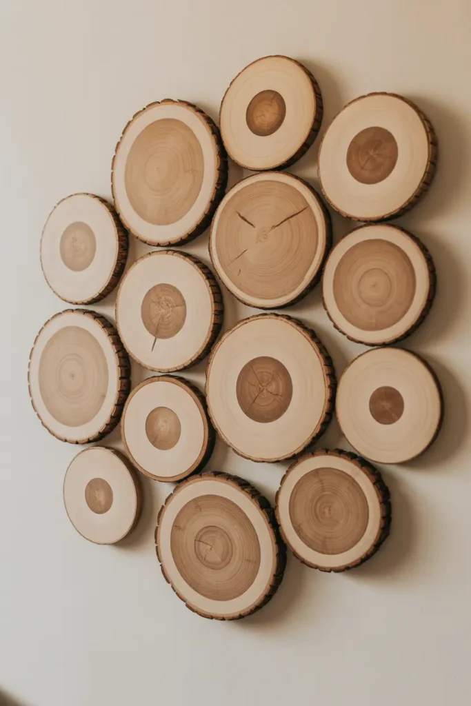 Wooden Slice Wall Art