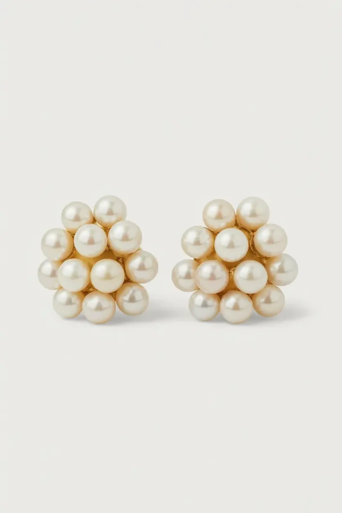 Pearl Cluster Studs