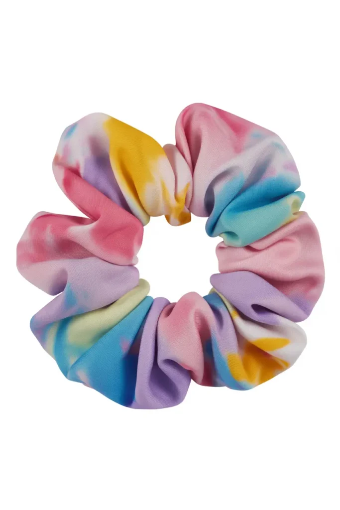 Tie-Dye Stretch Jersey Scrunchie